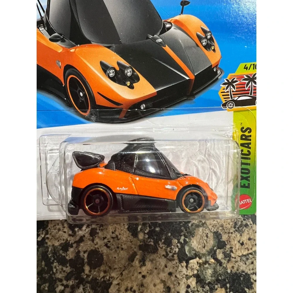 Hot Wheels Pagani Zonda Cinque Tooned Orange Black Exoticar 4/10 26/250 26 JJK75